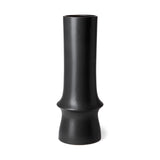 Mercana Laforge Black Vase Black Ceramic | 17H