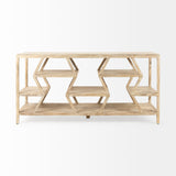 Mercana Dayton Console Table Natural Wood