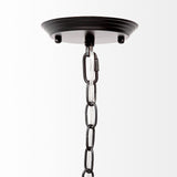 Mercana Decamp Chandelier Black Metal