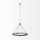 Mercana Decamp Chandelier Black Metal