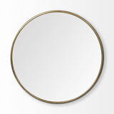 Mercana Piper Wall Mirror Gold Metal | 47"