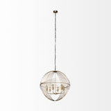 Mercana Chiron Chandelier Gold Metal