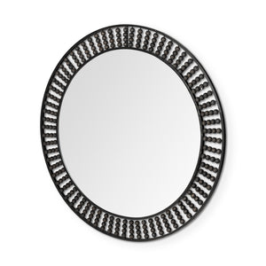 Mercana Claiborne Wall Mirror Black Metal | 42"