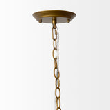 Mercana Decamp Chandelier Gold Metal