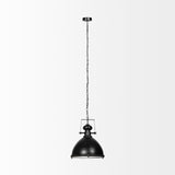 Mercana Bashaw Pendant Light Black Metal