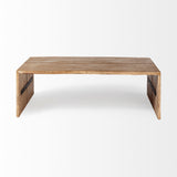 Mercana San Andreas Coffee Table Brown Wood