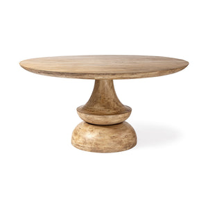 Mercana Crossman Dining Table Blonde Wood