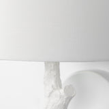 Mercana Sabinal Wall Sconce White Resin | White Shade