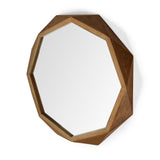 Mercana Aramis Wall Mirror Brown Wood | 41"