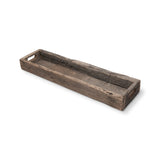 Mercana Vernon Tray Brown Reclaimed Wood | 30L