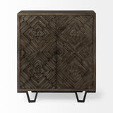 Mercana Argyle Accent Cabinet Brown Wood