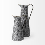 Mercana Colette Jug Black/White Metal | 14H