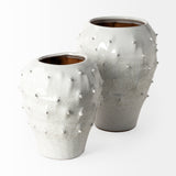 Mercana Julian Vase White Ceramic | 11H