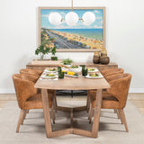 Mercana Denver Dining Table Brown Wood