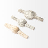 Mercana Oro Object White Wood | Set of 3