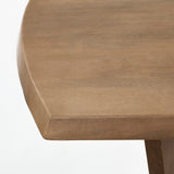 Mercana Denver Dining Table Brown Wood