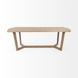 Mercana Denver Dining Table Brown Wood