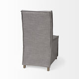 Mercana Elbert Dining Chair Gray Fabric | Side Chair