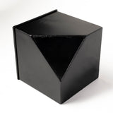 Mercana Ralph Table Clock Black Metal | Cube