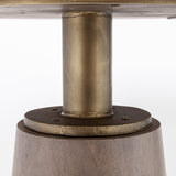 Mercana Maxwell Dining Table Light Brown Wood