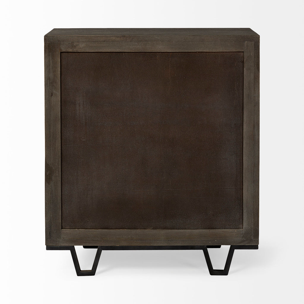Mercana Argyle Accent Cabinet Brown Wood