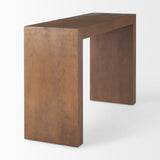 Mercana Karson Console Table Brown Wood