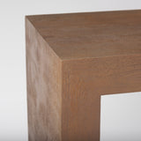 Mercana Karson Console Table Brown Wood