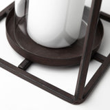 Mercana Kingston Candle Holder Brown Metal | 16H