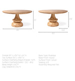 Mercana Crossman Dining Table Blonde Wood