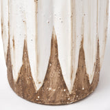 Mercana Sisko Vase Brown/White Ceramic | 18H