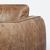 Mercana Cobain Sofa Brown Leather