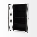 Mercana Poppy Cabinet Black Metal