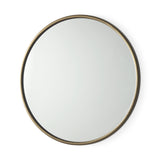 Mercana Piper Wall Mirror Gold Metal | 36"