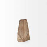 Mercana Allen Vase Natural Wood | 11H