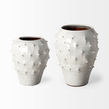 Mercana Julian Vase White Ceramic | 11H