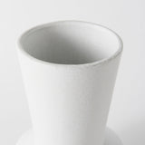 Mercana Laforge White Vase White Ceramic | 9H