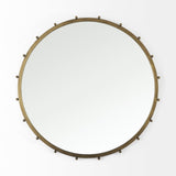 Mercana Elena Wall Mirror Gold Metal | 44"