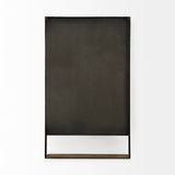 Mercana Cora Wall Mirror Black Metal | Square