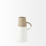 Mercana Garand White/Natural Jug White/Natural Ceramic | 10H