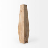 Mercana Allen Vase Natural Wood | 19H