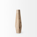 Mercana Allen Vase Natural Wood | 15H