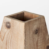 Mercana Allen Vase Natural Wood | 9H