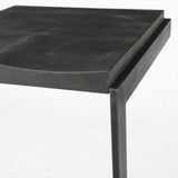 Mercana Kiran Bar/Counter Stool Black Wood | Black Metal | Bar