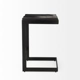 Mercana Kiran Bar/Counter Stool Black Wood | Black Metal | Counter