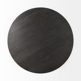 Mercana Maxwell Coffee Table Dark Brown Wood | Black Metal