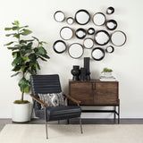 Mercana Aromaticum Wall Mirror Brown Metal