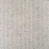 Mercana Charlotte Bench Grey Herringbone | Antiqued Nickel