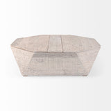 Mercana Esagono Coffee Table Reclaimed Wood