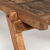 Mercana Armee Coffee Table Reclaimed Wood