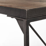 Mercana Trestman Coffee Table Brown Wood | Black Metal